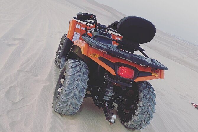 4 Hour Desert Safari, Camel Ride & Inland Sea Beach - Sandboarding and the 360 view breaks