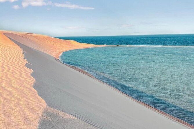 4hr Desert Safari: Sunset,Sunrise,Camel,Sand boarding,Inland Sea - Inland Sea beach time and Saudi border views