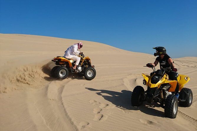 Desert Safari 7 Hours Tour with Dinner and Camp - Camp Dinner With Extras You Can Add on Demand