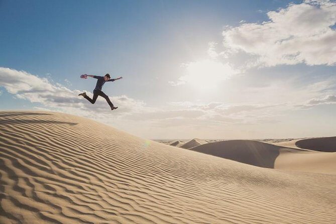 Desert safari, Dune bashing, sandboarding, camel, ATV Option - How the half-day timing makes this Doha desert safari feel easy