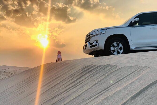 Desert Safari + History to Modern City Tour - Sealine Beach Stop: Camel Area Time and Desert Photo Chances