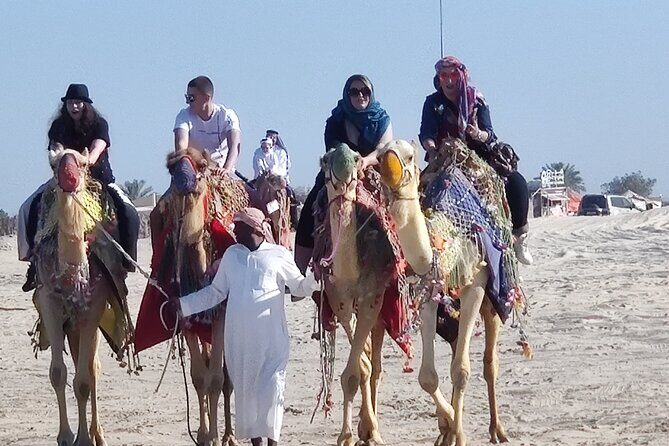 Desert Safari, Quad Bike, Sandboarding and Camel Ride - Sandboarding and dune bashing: where the adrenaline really lands