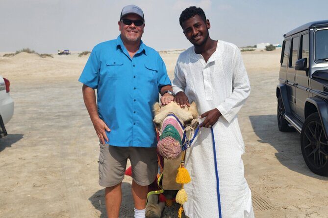 Desert Safari with Sandboarding and Inland Sea Private Tour - Comfort and safety: what the included vehicle setup means for you