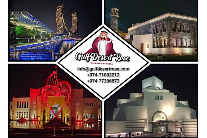 Doha All Inclusive Night City Tour with Traditional Dhow Boat - Key highlights you’ll feel immediately