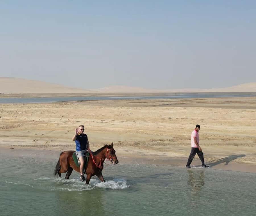 Doha: Arabian Horse Riding Experience –Sea or Desert Options - Arabian horses and real coaching: what to expect on the saddle