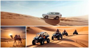 Doha: ATV/Desert Safari with Activities and Inland Sea Stop - Dune Bashing at the Golden Dunes: Adrenaline With Real Structure