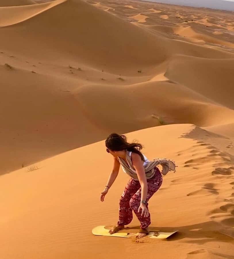Doha: ATV/Desert Safari with Activities and Inland Sea Stop - Sandboarding on the Dunes: The Right Kind of Chaos