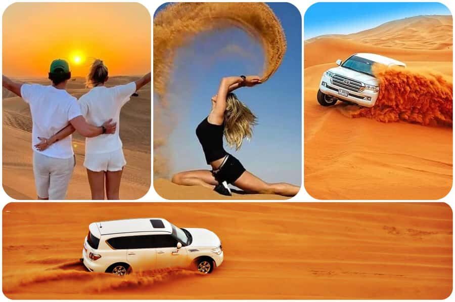 Doha: ATV Quad Bike and Buggy Desert Safari with Camel Ride - Quad biking on the tracks: the 25-minute thrill window