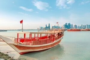 Doha City Highlights Guided Tour With Dhow Cruise - Doha Corniche: The 7 km Waterfront Stroll That Links Old and New