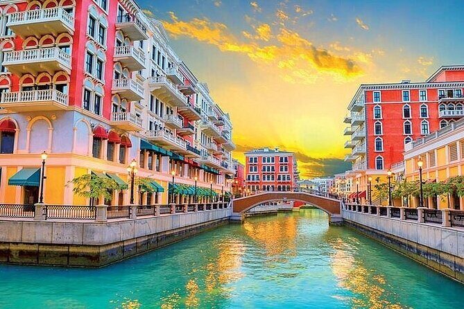 Doha City Souq Waqif Katara Pearl Qatar and Old Doha Port Tour - The Pearl Qatar: a luxury marina break with Mediterranean-style promenades