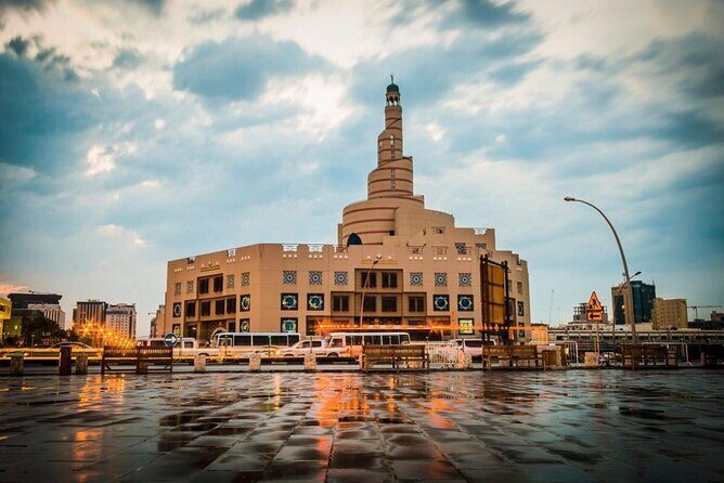 Doha City Tour And Dhow Boat Cruise (Private/Sharing) - Lusail Marina Promenade and the skyline photo window