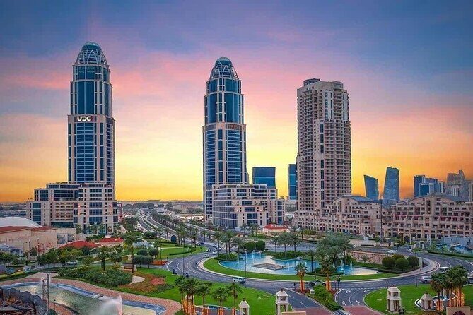 Doha City Tour with Transit & Layover from Airport - Lusail: smart-city energy and the futuristic Doha angle