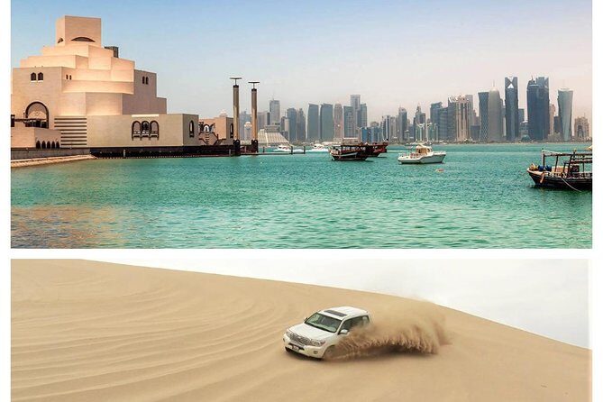 Doha Combo City And Half Day Desert Safari Tour No Hidden cost - Khor al Adaid: the Inland Sea stop that changes the mood