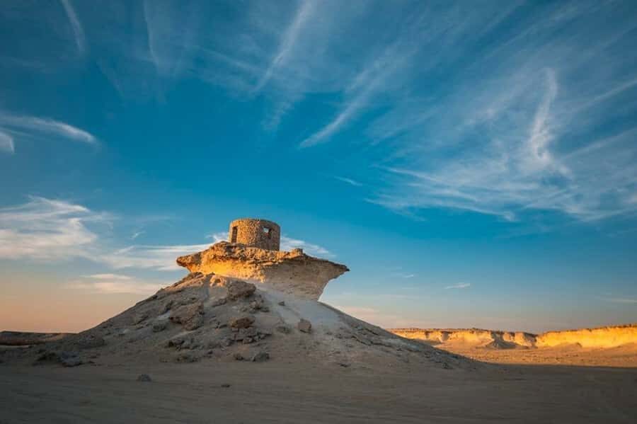 Doha: Combo Heritage & Art Tour of North and West Qatar - Zekreet and Purple Island: desert tones that reward your camera