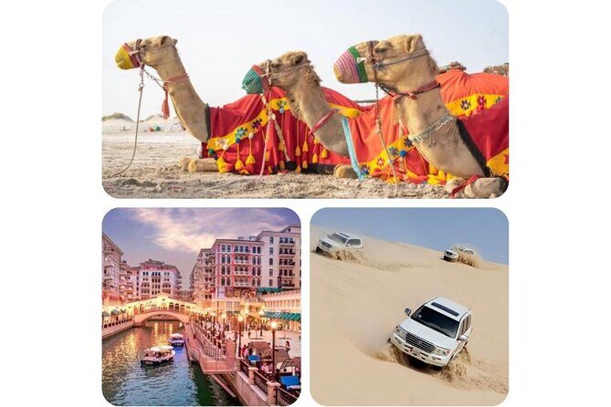 Doha : Combo Private City Tour & Half-day Desert Safari - National Museum of Qatar: Modern Design With Qatari Identity