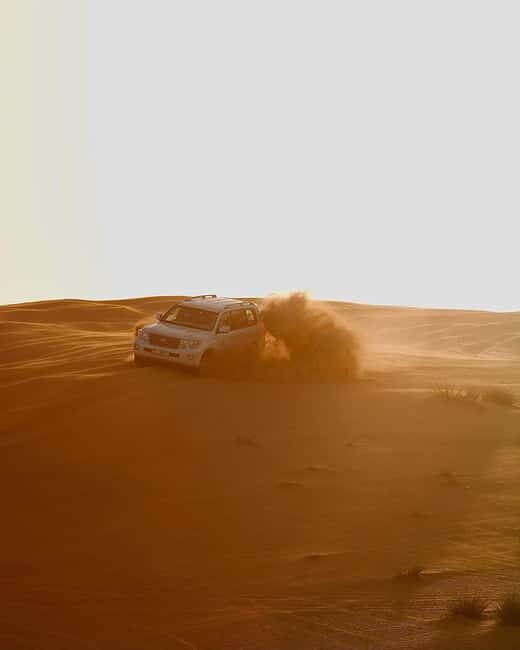Doha Desert Excursion, Camel Ride, Inland sea, Sandboarding - Break time with a 20-minute camel ride