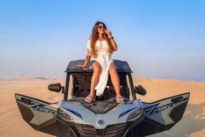 Doha Desert Safari Camel Ride Dune Bashing and ATV Bike - Inland Sea Views: The Sunset and Sunrise Factor
