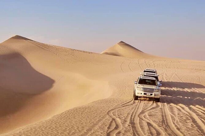 Doha: Desert Safari | Camel ride | Sand-boarding | Quad Biking - From National Museum Metro Station to real desert driving