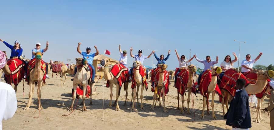 Doha; Desert safari, camel ride, sandboarding, Inland Sea - Pickup in Doha, then straight into the action