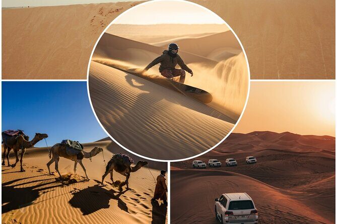 Doha Desert Safari Dune Bashing Camel Ride Sandboarding - The Ride From Doha: Pickup That Sets the Tone