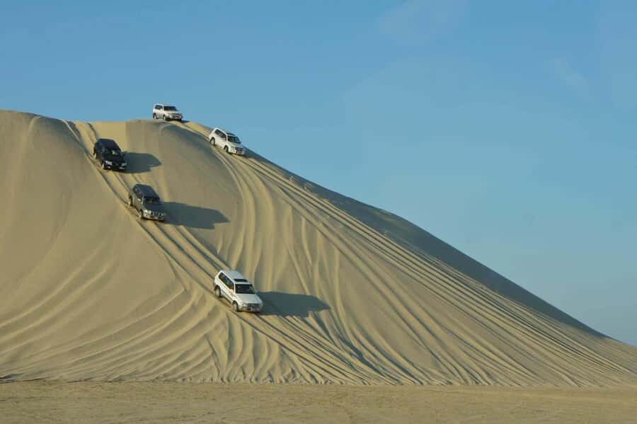 Doha: Desert Safari, Dune Bashing, Inland Sea With Transfers - Doha pickup to the desert: how the day actually starts
