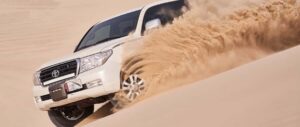 Doha: Desert Safari, Dune Bashing, Inland Sea With Transfers - Sealine Beach stop: the first quick reset