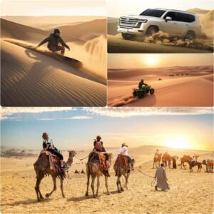 Doha: Desert Safari, Dune Bashing, Sandboarding, Camel Ride - A Quick Swap From Doha Streets to Qatar Sand