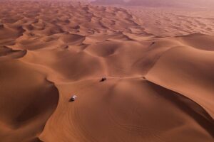 Doha Desert Safari Dune bashing,Sandboarding,CamelRide,Inland Sea - Toyota dune bashing: thrill first, then a photo pause
