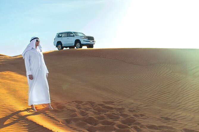 Doha Desert Safari Full day With Dinner,Dune Bashing,Sandboarding - Key highlights at a glance