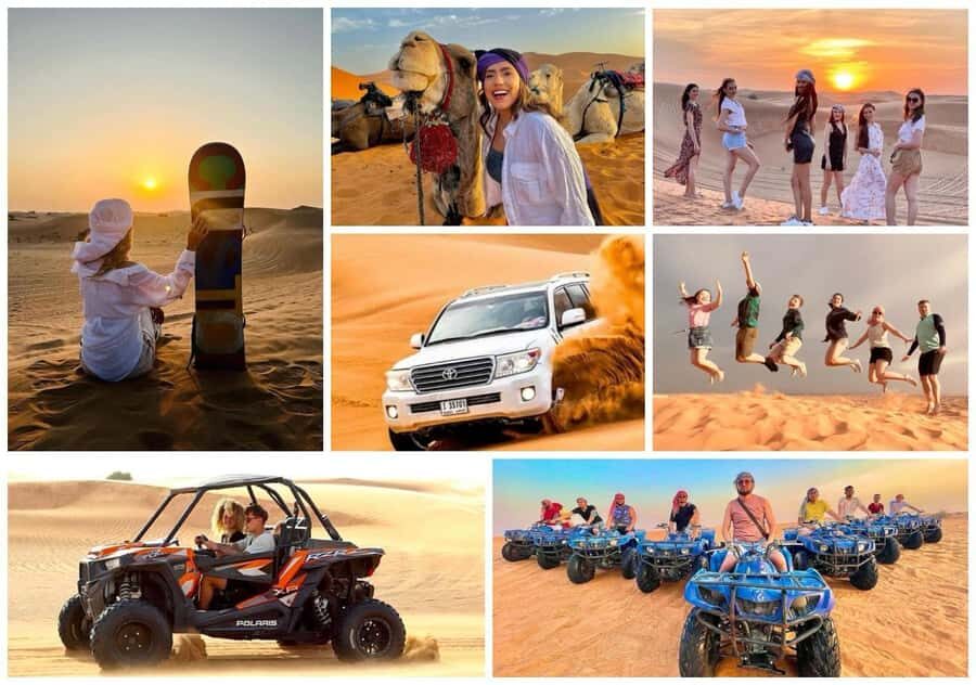 Doha: Desert Safari, Quad Biking, Sand Boarding & Camel Ride - Pickup and logistics from Doha: simple meeting points and optional transfers