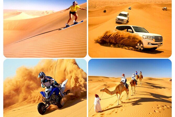 Doha: Desert Safari, Sand Boarding, Camel Ride & Inland Sea Tour - Khor Al Udaid Inland Sea: the desert marvel that changes the mood