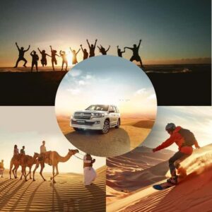 Doha: Desert Safari, Sandboarding, Camel Ride and Inland Sea - From Doha to the desert: AC comfort and a planned route