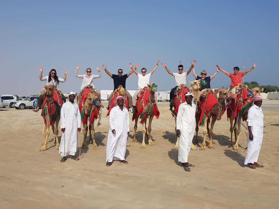 Doha: Desert Safari with Camel Ride Family Friendly Tour - Falconry Stop: A Traditional Desert Skill in Action