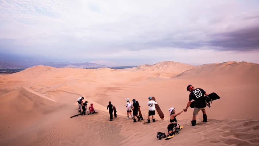 Doha: Dune Bashing Safari, Falcon, Camel, ATV, Sandboarding - Dune bashing and sandboarding: where the adrenaline actually comes from