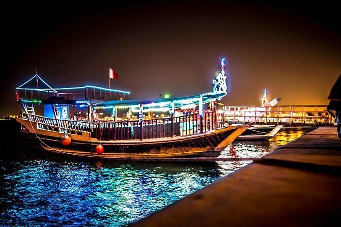 Doha from Land & Sea: City Tour & Traditional Dhow Boat Ride - Doha Corniche: the skyline-meets-sea orientation stop