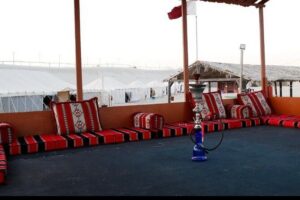 Doha : Full Day Desert Safari | BBQ Dinner | Inland sea - Khor Al Udaid Inland Sea: the sea-sand meeting point you came for
