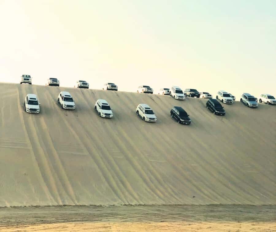Doha: Guided Desert Safari Tour with Pickup & Drop Service - Khor Al Adaid (Inland Sea) Visit: Swimming and the Desert-Ocean Moment