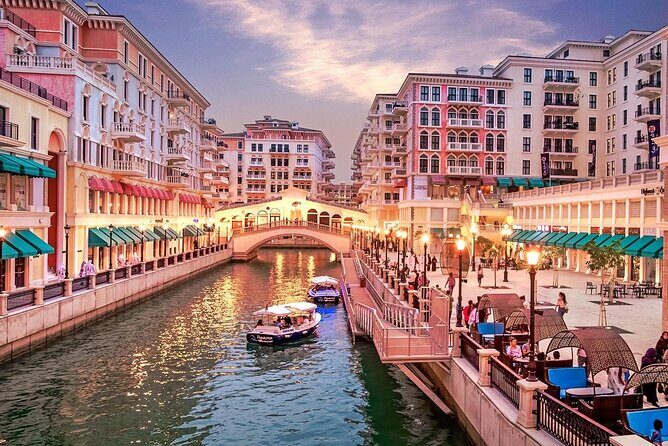 Doha Guided Night City Tour Souq Waqif, Katara, Pearl Qatar - Mina District and Old Doha Port: old streets and Gulf air