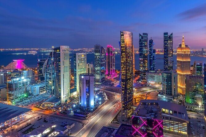 Doha Guided Night City Tour Souq Waqif, Katara, Pearl Qatar - Souq Waqif after dark: where tea, shops, and stories mix