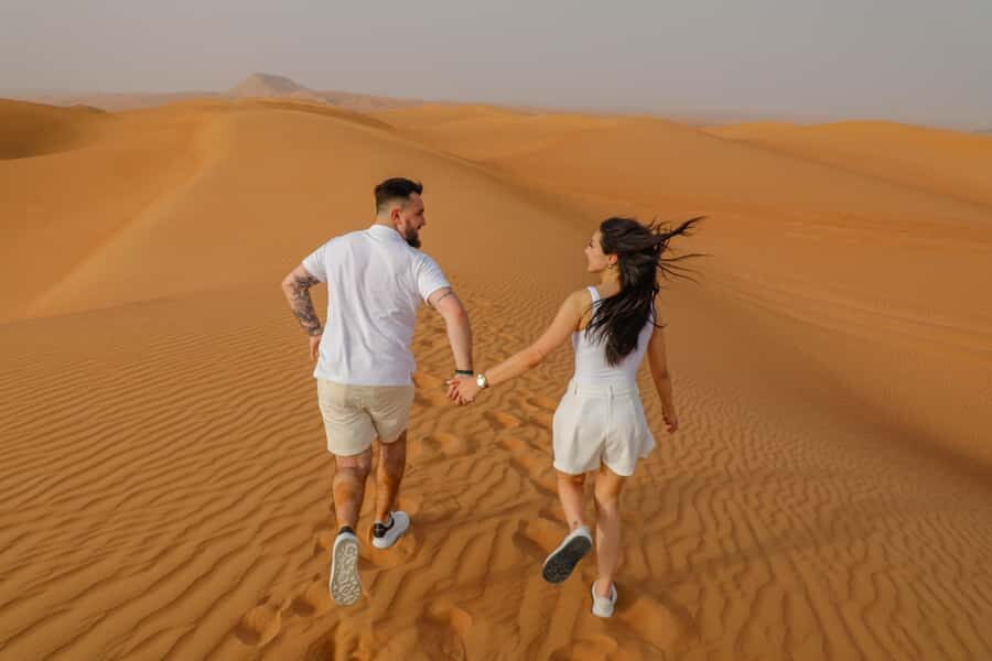 Doha: Half-Day Desert Safari, Quad Bike, Camels & Inland Sea - Quad bike option: a different kind of sand fun