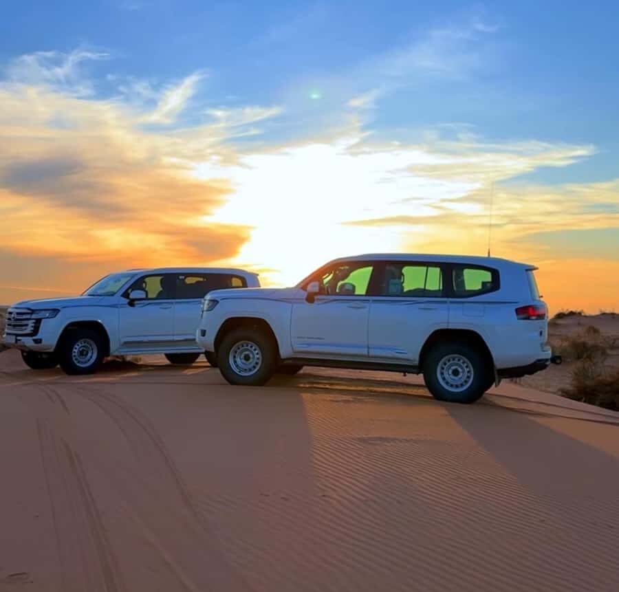 Doha: Inland Sea Desert Safari With All Activities - Inland Sea stop: the desert sea for photos and swimming