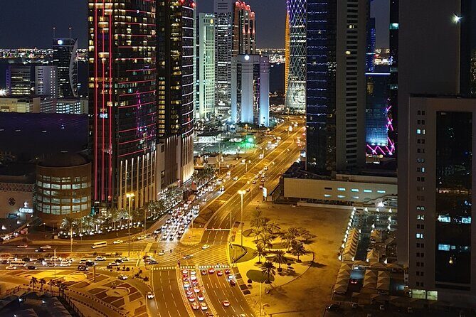 Doha Night City Tour With Pickup From Doha airport and Hotels - Corniche at night: 10 km of Doha Bay views