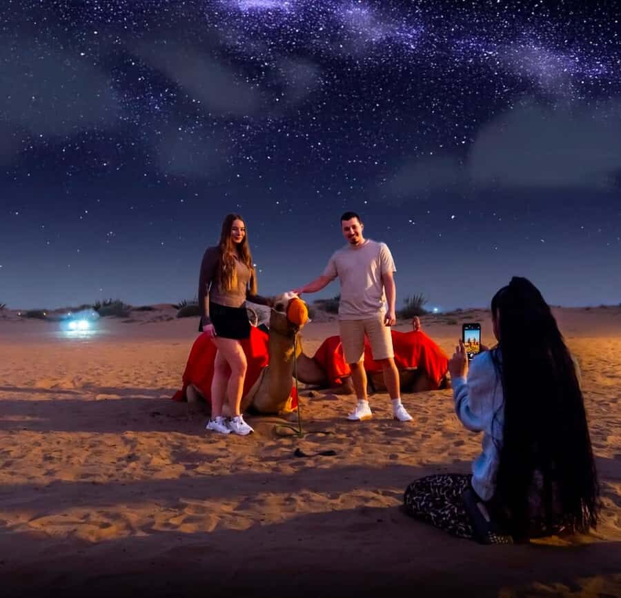 Doha: Nighttime Desert Safari with Dune Bashing & Camel Ride - What the Stops Mean for You (Timing, Energy, and Comfort)