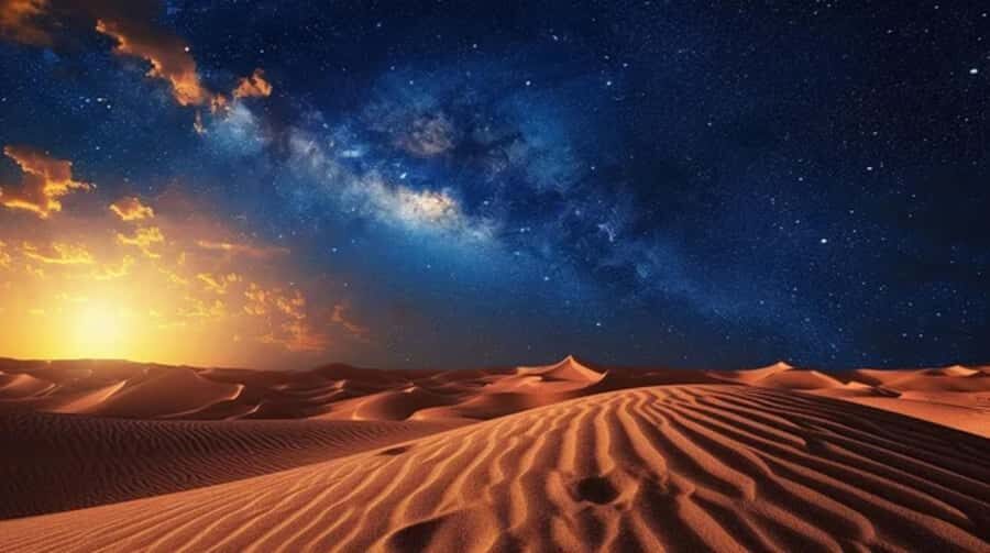 Doha: Private Desert Safari at Night with Stargazing - Stop by Mesaieed: Tea Break and a Camel Option