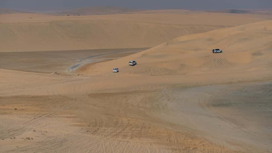 Doha Private Desert Safari, inland sea, sand boarding - Safety, Insurance, and Motion-Sickness Reality