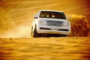 Doha: Private Half Day Desert Safari Tour in Qatar - Pickup in an Air-Conditioned 4x4 and How the Timing Feels