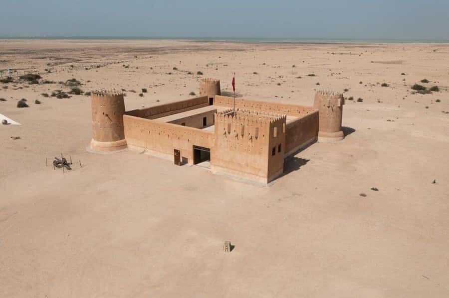 Doha-Qatar North Tour, Zubara Fort, Mangroves, purple island - Zubara Fort (UNESCO): the walls that explain the region