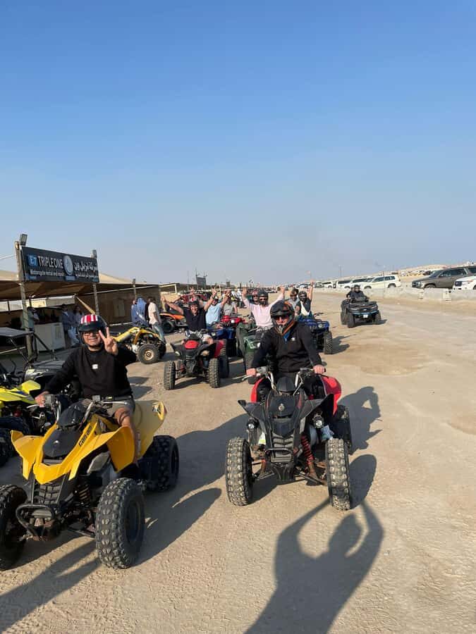 Doha: Quad Bike, Desert Safari, Buggy ride & inland sea tour - Quad Bike Ride: The Fun Part, With Real Off-Road Energy