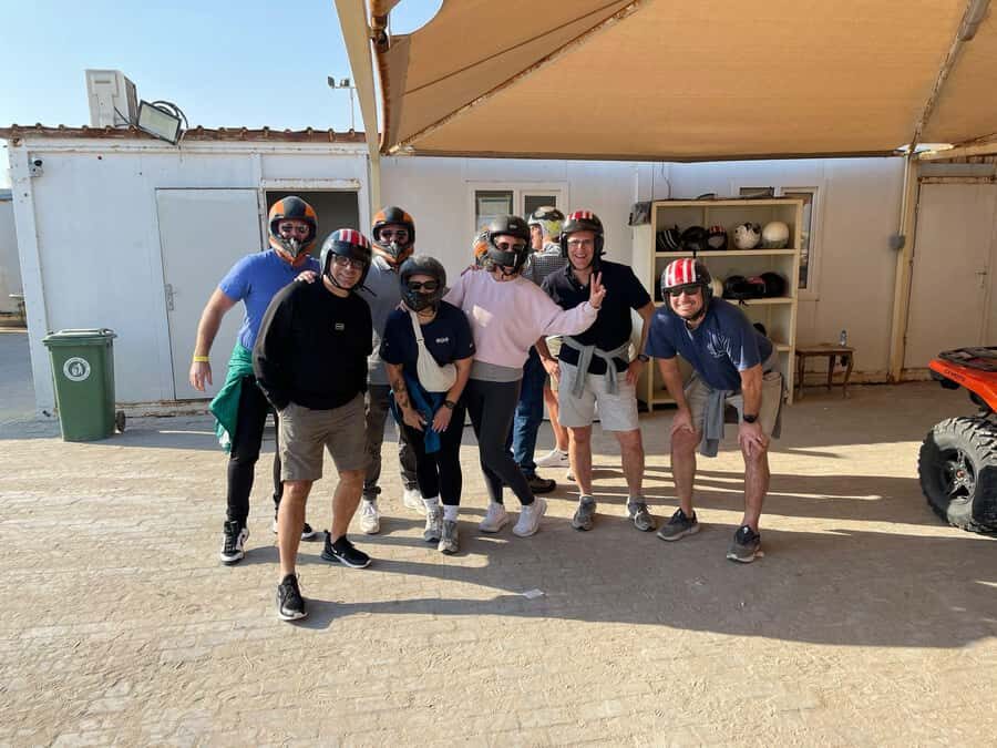 Doha: Quad Bike, Desert Safari, Buggy ride & inland sea tour - Sandboarding: Short Ride, Big Smile Potential