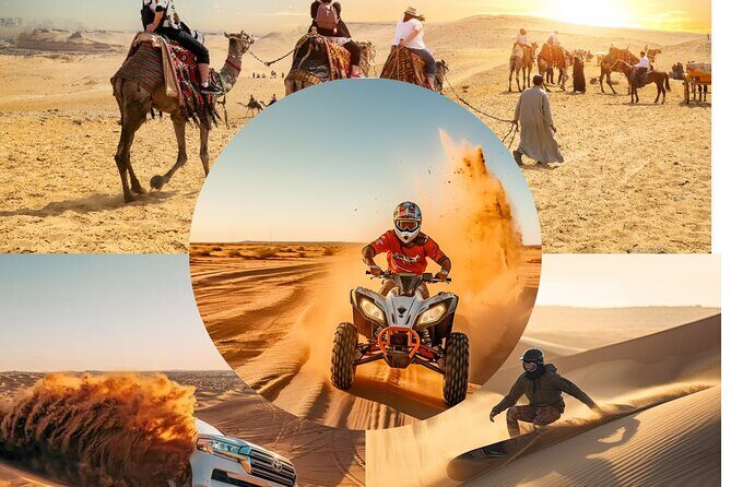 Doha Quad Bike, Dune Bashing, Camel Ride and Island Sea Tour - Key points before you go